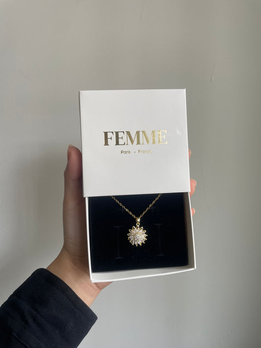 Collar girasol giratorio antiestrés