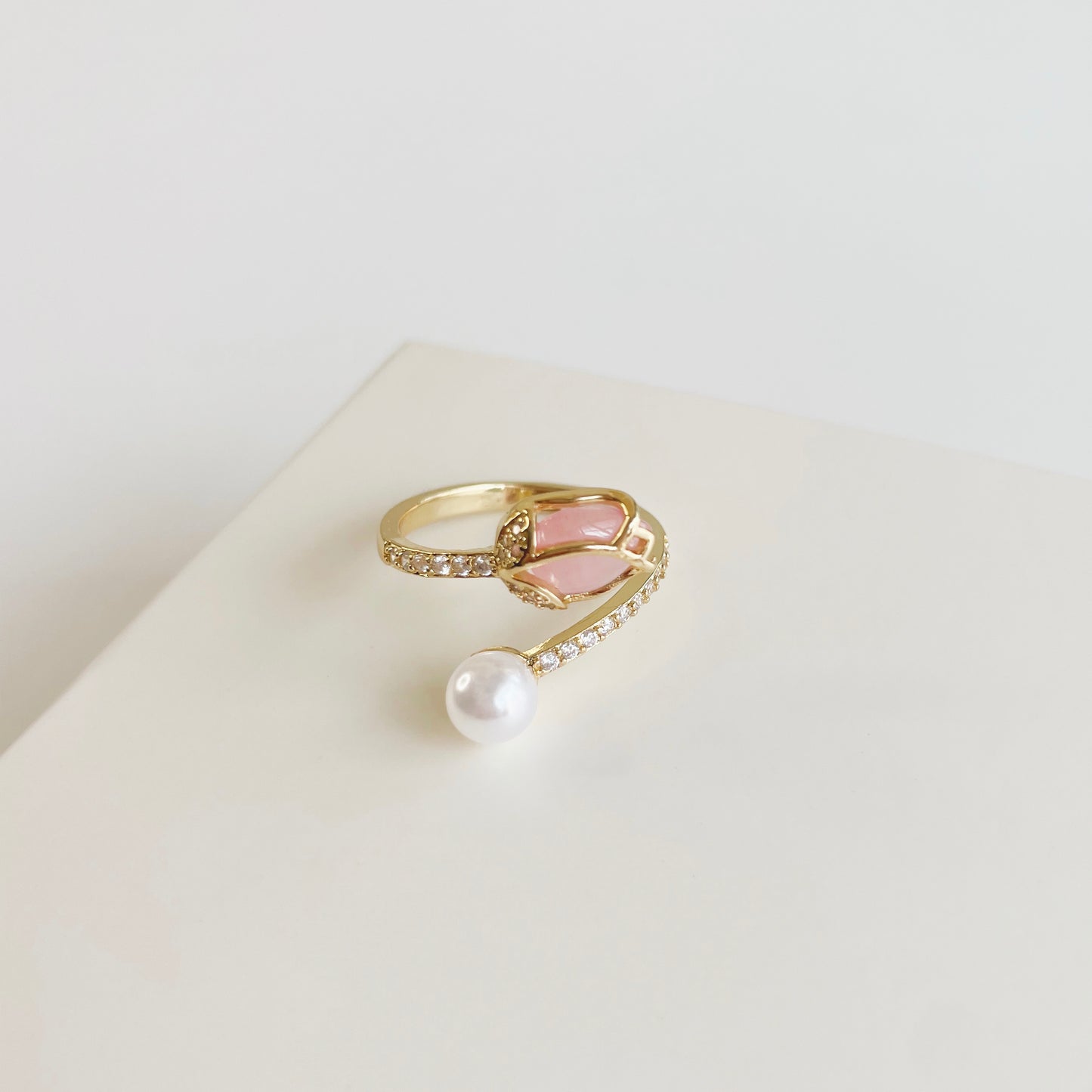Anillo Tulipán Rosado