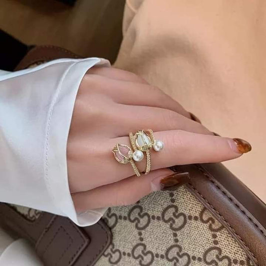 Anillo tulipán